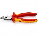 Szczypce do zagniatania tulejek kablowych 180 mm KNIPEX 97 78 180 T - 2