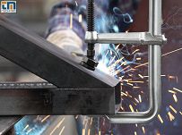 Ścisk śrubowy ślusarski  400/140 mm wzmocniny classiX GSM BESSEY GSM40 - 3