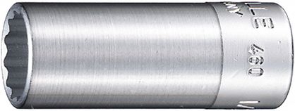 Nasadka 3/8" rozm.1/4", 12-kątna, długa 460 A 1/4 STAHLWILLE 02620016