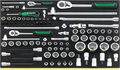 Zestaw TCS 3/3 narzędzi 1/4", 3/8", 1/2", 97-Częściowy TCS 40/456/52/78/19 STAHLWILLE 96832095