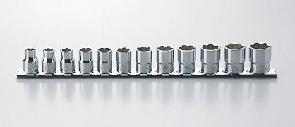Zestaw nasadek sześciokątnych 8-19mm Surface Drive KOKEN