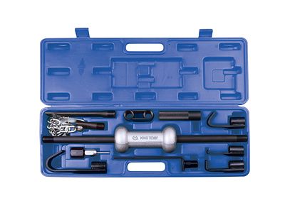 Zestaw narzędzi blacharskich z młotkiem bezwładnościowym KING TONY 9CH01