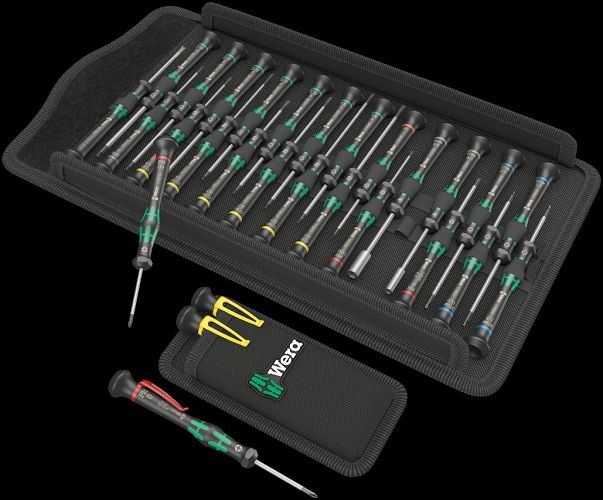 Zestaw wkrętaków dla elektroników Kraftform Micro Big Pack 2, 29 część WERA 05134027001