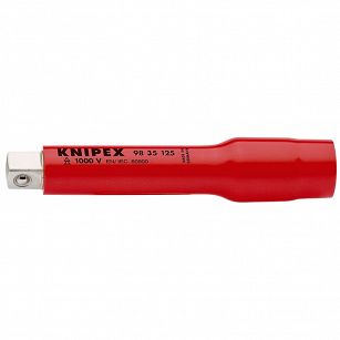 Przedłużka Przedłużacz do kluczy nasadowych - 125 mm, zabierak: 3/8" - KNIPEX 98 35 125