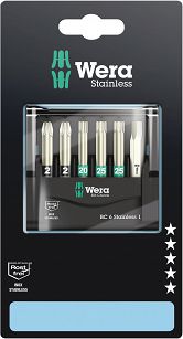 Bity zestaw Bit-Check 6 Stainless 1 SB WERA 05073634001