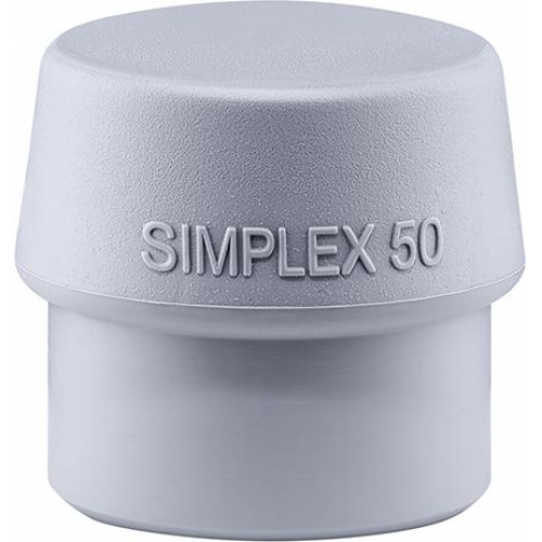 Obuch do młotka z miękkimbijakiem SIMPLEX, TPE-mid 50mm odporny na zużycie, twardość średnia HALDER 3203050