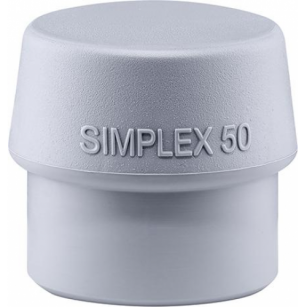 Obuch do młotka z miękkimbijakiem SIMPLEX, TPE-mid 50mm odporny na zużycie, twardość średnia HALDER 3203050