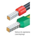 Zestaw Elektryka ściągacz izolacji 12 62 180 + praska do tulejek 97 53 04 KNIPEX 145356 - 4