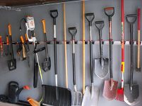 Uchwyt wieszak x 8 na narzędzia listwa 1m BRUNS - 4