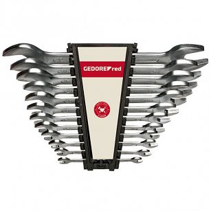 Zestaw kluczy płaskich długich dwustronnych 6-32mm 12-częściowy GEDORE RED R05105012 3300960