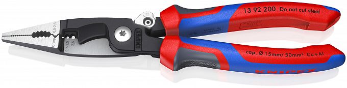 Szczypce do elektroinstalacji 6W1 KNIPEX 13 92 200
