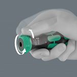 Rękojeść z funkcją grzechotki do trzpieni Vario 80 RA Vario, 6 x 113.5 mm WERA 05051495001 - 4