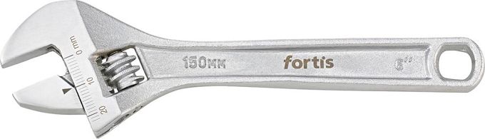Klucz nastawny 150mm FORTIS 150 x 20 mm, 6