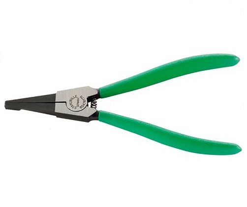 szczypce do pierścieni, kształt podkowy L=170mm; polerowane, rękojeść PCV 65476170 STAHLWILLE
