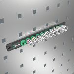 Zestaw kluczy listwa magnetyczna B 4 nasadki 3/8 WERA 05005430001 - 6