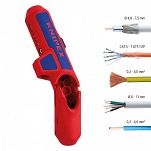 Zestaw szczypce dla elektryka 13 96 200 izolowane 6W1 + ściągacz uniwersalny ErgoStrip 16 95 01 SB KNIPEX - 5