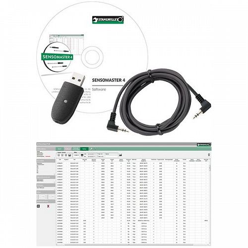 Oprogramowanie SENSOMASTER 4 do klucza 730D/730DR STAHLWILLE 96583630