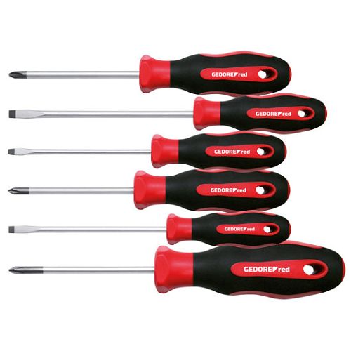 Zestaw wkrętaków śrubokrętów 6-częściowy GEDORE RED R38002006 3301270