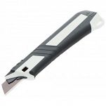 Nóż z łamanym ostrzem 18mm czarno-biały TAJIMA DC540W - 2