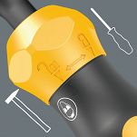 Wkrętak śrubokręt udarowy 921 Kraftform Plus WERA 05018100001 - 4