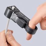 Ściągacz z kabli przewodów RG 58 59 62 KNIPEX 16 60 05 SB - 2