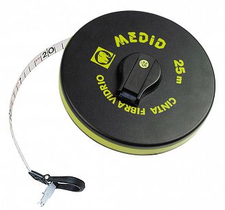 Taśma miernicza "0", długa, 20m/15mm,,0'' na haczyku MEDID 121020GF