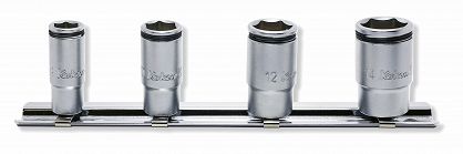 Zestaw nasadek sześciokątnych 8-14mm wydłużonych z funkcją przytrzymywania KOKEN