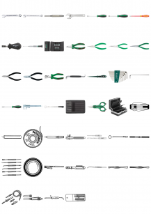 Zestaw 101 narzędzi dla ów w walizce 13209 13210 STAHLWILLE 98810301