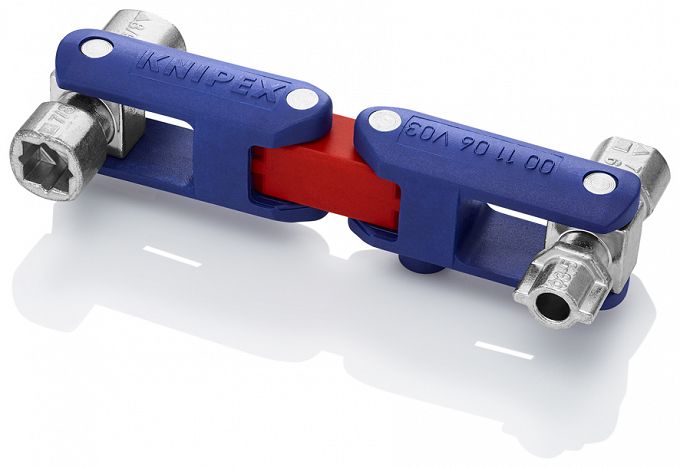 Klucz do szaf sterowniczych „DoubleJoint” KNIPEX 00 11 06 V03