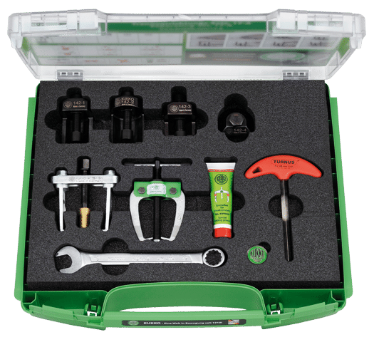 Zestaw ściągaczy uniwersalnych do ściągania wycieraczek KUKKO K-142/6