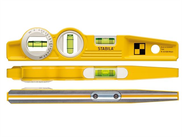 POZIOMICA MAGNETYCZNA 25CM TYP81 SV REM W360 z pokrowcem STABILA 16670