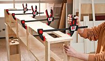Ścisk uniwersalny stolarski 150/80 mm jednoręczny szybkomocujący BESSEY EZS15-8 - 8