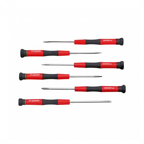 Zestaw wkrętaków śrubokrętów do elektroniki 6-cz. GEDORE RED R38005906 3301351