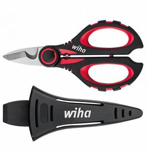 Nożyce dla elektryków z funkcja zaciskania w opakowaniu blistrowym 160 mm WIHA 41923
