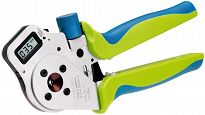 Szczypce do zagniatania 4-punktowego DigiCrimp® do złączy stosowanych w przemyśle lotniczym 0,14 – 6,0 mm² / AWG 26 – 12 RENNSTEIG 8756 0000 61 - 3