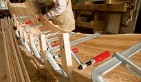 Ścisk śrubowy ślusarski stalowy 300x140 GZ BESSEY GZ30 - 6