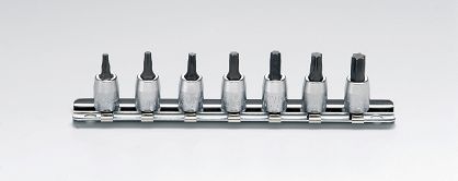 Zestaw nasadek T10-T40 TORX trzpieniowych KOKEN