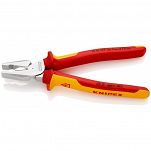Kombinerki Izolowane Szczypce Uniwersalne o zwiększonym przełożeniu KNIPEX 02 06 225 - 2