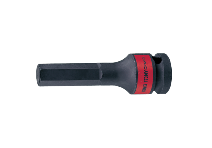 Nasadka udarowa 1/2" z końcówką HEX 1/2" x 80mm, KING TONY 401516S