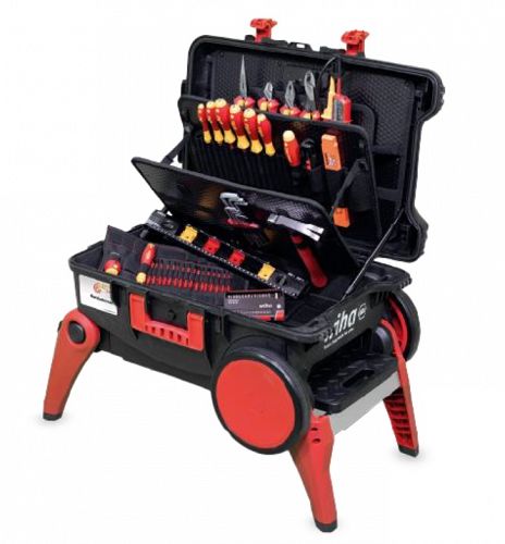 Walizka na kołach zestaw z narzędziami 82 elementy XXL 4 WIHA