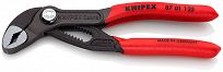Szczypce Klucz do Rur, do trudno dostępnych miejsc COBRA KNIPEX 87 01 125 - 9