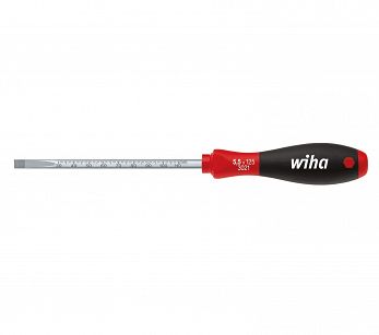 Wkrętak śrubokręt płaski 4,0x0,8x100mm SoftFinish z laserową podziałką milimetrową 36085 WIHA