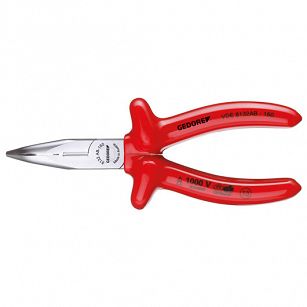 Szczypce płasko-okrągłe VDE 160 mm Nr VDE 8132 AB-160 GEDORE 032943