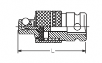 Adapter blokujący 5/8