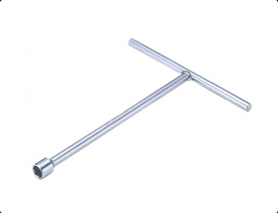 Klucz nasadowy krótki typu "T" 9mm 120x130mm, chrom, KING TONY 117509M01