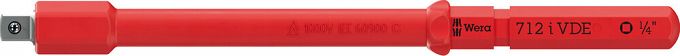 Adapter Kraftform Kompakt A VDE 712 i, izolowany, do kluczy nasadowych 1/4