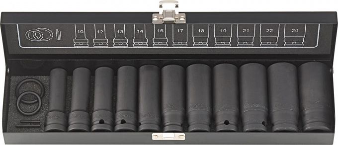 Udarowa końcówka wymienna klucza nasadowego, długa 1/2