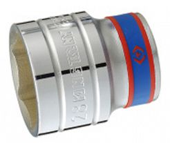 NASADKA KRÓTKA 1/2" calowa 25/32" x 38mm 6-kąt. Cr-v KING TONY 433525SR