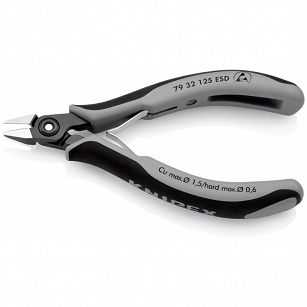 Szczypce tnące dla elektroników 125 KNIPEX 79 32 125 ESD