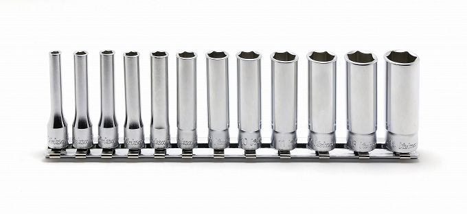 Zestaw nasadek sześciokątnych 4-14mm długich KOKEN